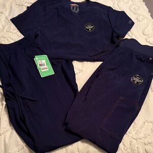Navy Blue Scrub Bundle - ALL NEW WITH TAGS!!